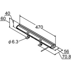 Fjernlygte 18,5" (470 mm)