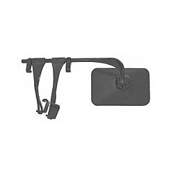 Huckepack 3 campingspejl universal, konveks, st