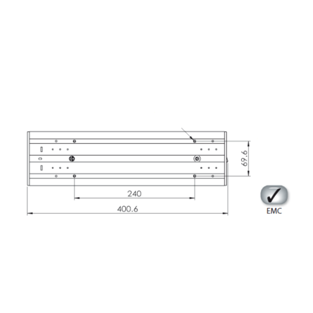 Interirlys med kontakt, 12/24v, 30LED, 2 styrker