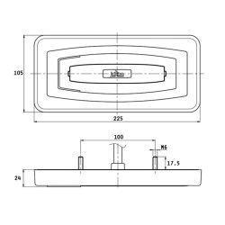JOKON LED 4-KAMMER LYGTE 9-32V