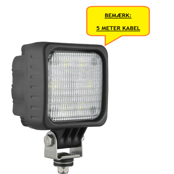 LED Arbejdslampe , 1500 lumen, Flood