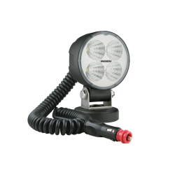 VCO 1500 Lumens, 35gr. RUND 4-LED, 12/24v, 8m ledning/stik/magnet NEODYMIUM