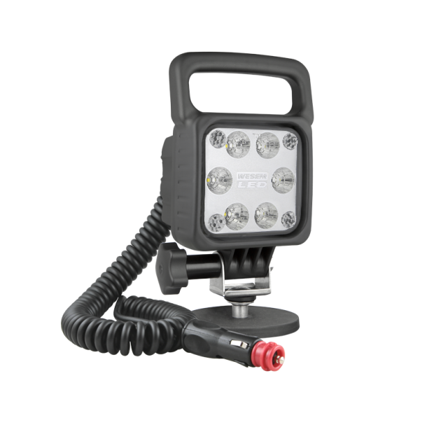 Arbejdslampe med magnet 12/24V LED, 2500 Lumen