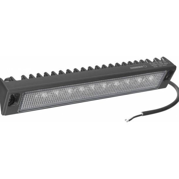 Scenelight LED, Sort, 12/24v, 19W, 1400 lm, IP67