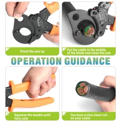 Universal klippetang klipper op til 240mm