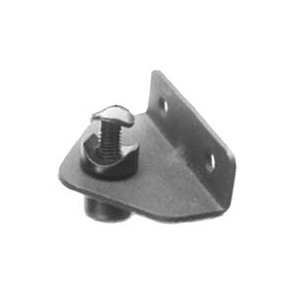 TOPBESLAG til 18 mm. arm, sort. 69 mm. bred.