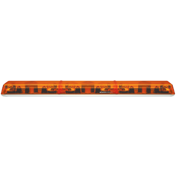 Lysbro 60-serie, gul glas, 6 roterende enheder, 3 spejlmoduler, 24 V, R65, 1524 mm