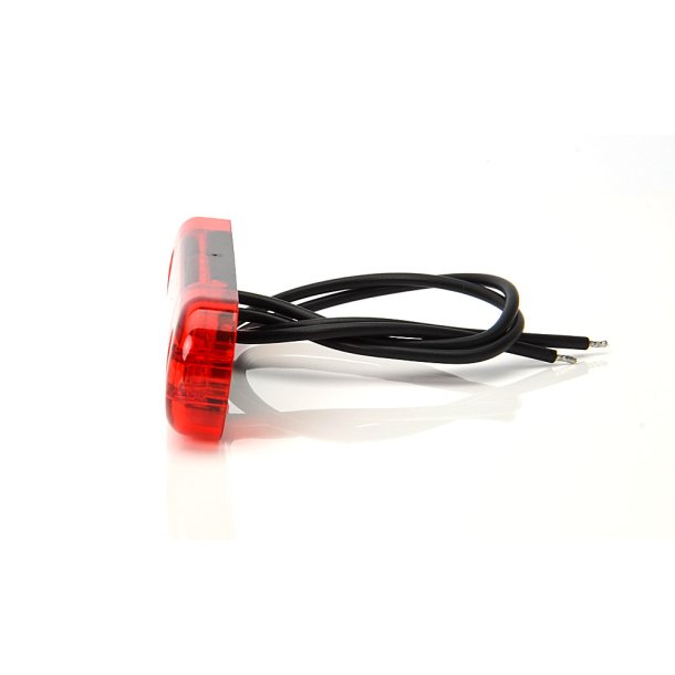 Positionslygte 5 LED slim rd 9-36V  (Rd)