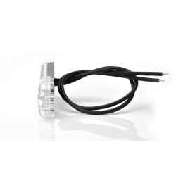 Positionslygte 6 LED slim hvid 9-36V (hvid)