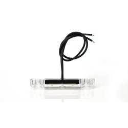 Positionslygte 6 LED slim hvid 9-36V (hvid)