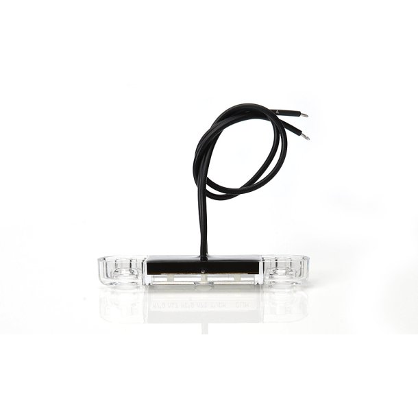 Positionslygte 6 LED slim hvid 9-36V (hvid)