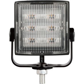 Kompakt LED blink, klart glas/gul blink, 12/24V, 6 led