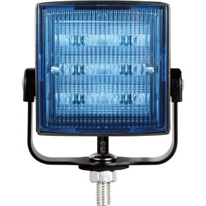 Kompakt LED blink, bl�t glas/bl� blink, 12/24V, 6 led