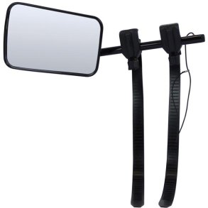 Caravan spejl, 1 stk. m/ 2 gummistropper