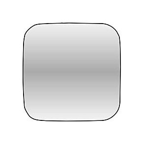 Vidvinkel spejlglas 24V Strk konveks R300 mm.