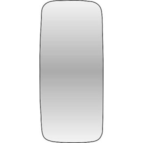 MERCEDES Atego glas 170 x 380 mm. Konveks 24V