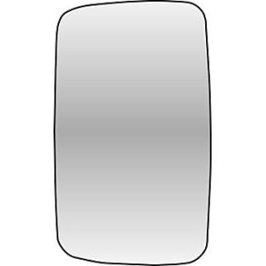 VW LT 96> og MERCEDES Sprinter 01/1995 > 09/2005 glas, Venstre/Konveks med bagplade 