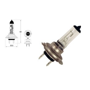 Halogen pre H7 24V/70W PX26D 1 stk. blisterpakket