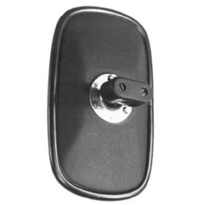 160 x 265 mm. spejl med plant glas 12V