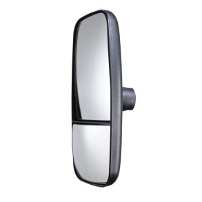 184 x 384 mm. spejl med konveks glas (R1200/R300) 12V/EL