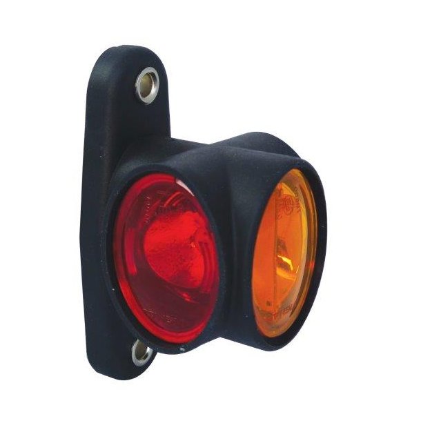 Markeringslygte LED 12/24V 3 funktion ADR (1 stk.)