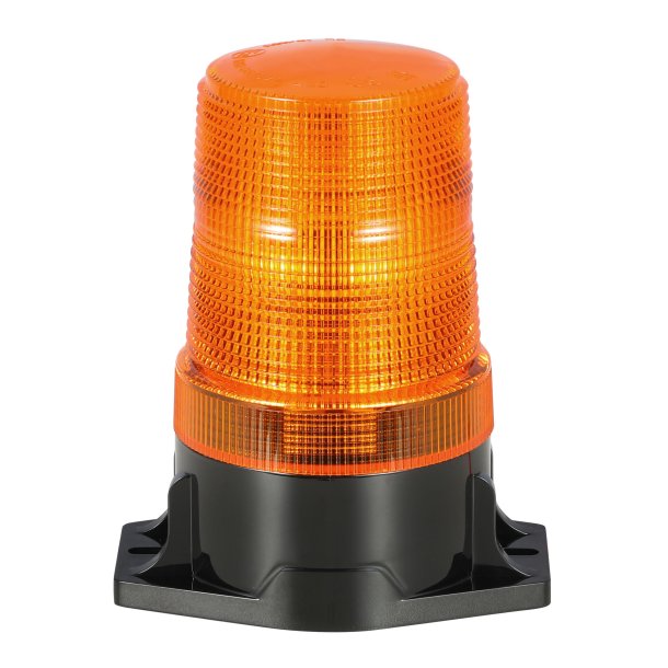 Gaffeltruck LED blink, Orange glas, 10-110V