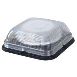 Firkantet LED blink, gul/bl, 9-30V, 96W