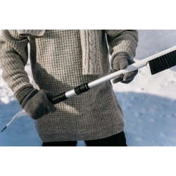 Tele-IS isskraber med brste 77-105 cm. 