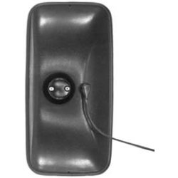 189 x 377 mm. spejl med konveks glas (R1800) 24V 