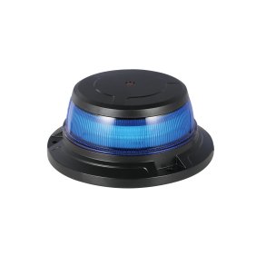 Kompakt LED blink, bl�t glas, 12/24V, planmonteret, CISPR class 5