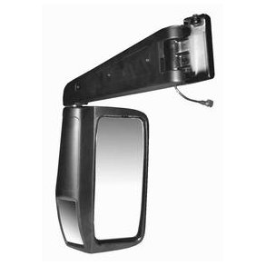 MERCEDES / EVOBUS spejlglas Universal Konveks med konsol 24V