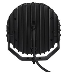 OZZ 9" fjernlygte med gult og hvidt positionslys samt blitz, Ref. 50, Sort hus