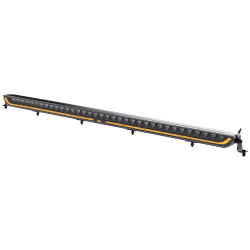 OZZ XB1 52" 132cm fjernlygtebar med orange og hvidt positionslys, Sort hus.