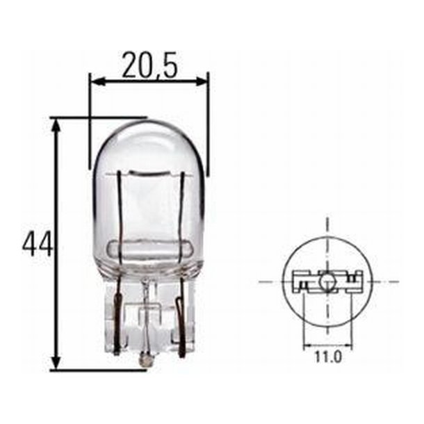 Signal p�re 12V/21W W21W W3x16d