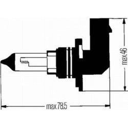 Halogen pre HB4 12V/51W P22D