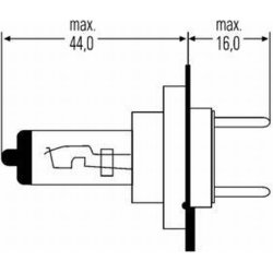 Halogen pre H7 12V/55W PX26D