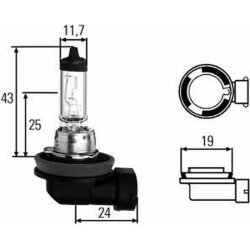 Halogen pre H11 12V/55W PGJ19-2
