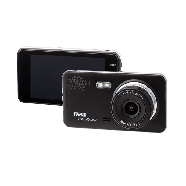 4" SUPER HD DASHCAM 1296P 12/24V