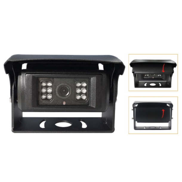 Kamera system 7" LCD skrm 12/24V