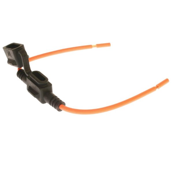 Sikringsholder med htte og 4 mm. Kv kabel