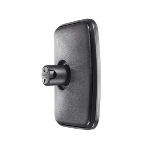 162 x 245 mm. slagfast spejl med konveks linse (R1200)