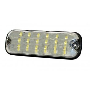 Blitzlygte 18 LED 10-30V gul 7 blinkmnstre ADR