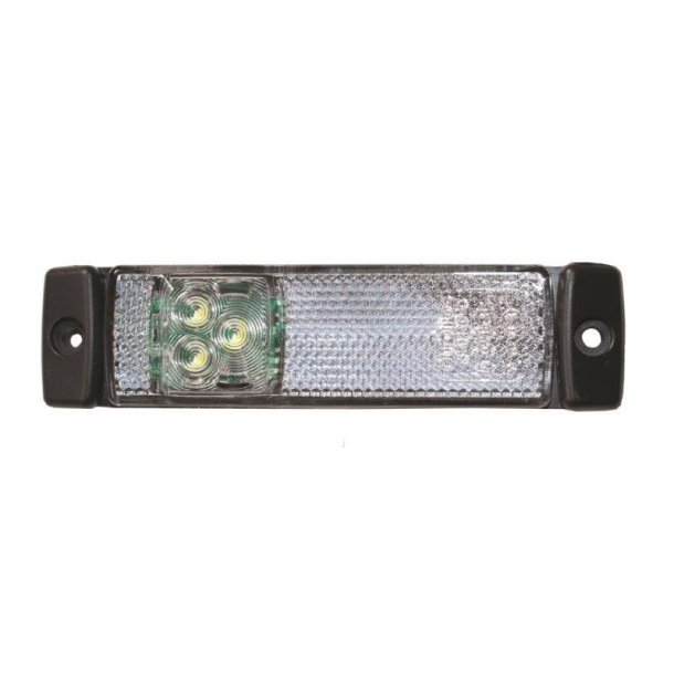 POSITIONSLYGTE 3 LED HVID 12/24V