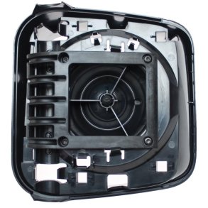 VOLVO FL/FE 9/06>vidvinkel spejlhoved, Venstre uden glas/kappe (OE)