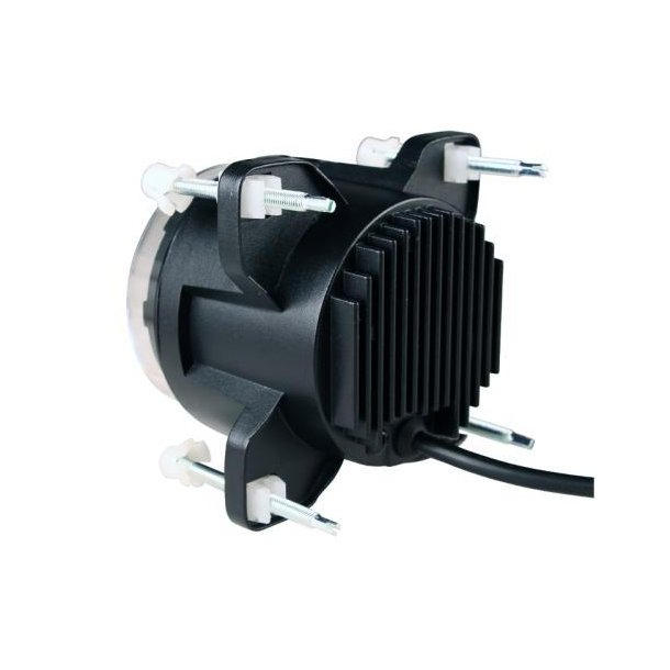 Fjernlyslygte 35W LED 90mm, 9-32v, med positionslys