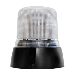 LED-Blink gul m. klart glas, fastmontering, Hj sokkel, 12-24V, R65, SAE