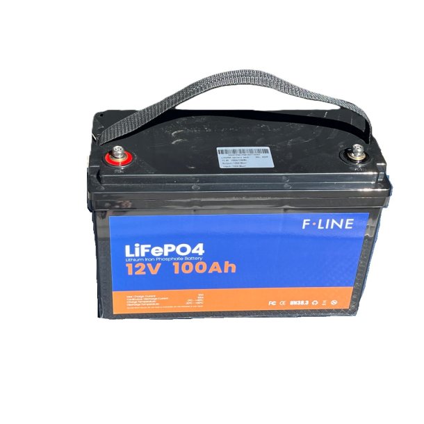 Forbrugsbatteri 12,8V, 200 AH, LiFePO4 