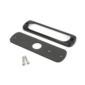 ST6 sort flange m. skruer og pakning