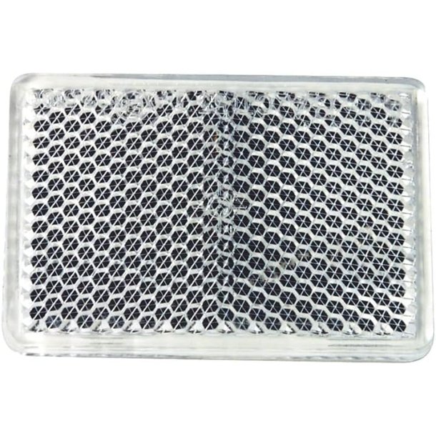 Refleks, 38 x 56 mm. Hvid, stk.