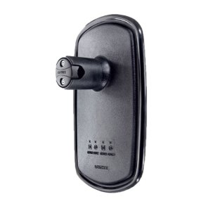 153 x 253 mm. spejl med konveks glas (R1800)